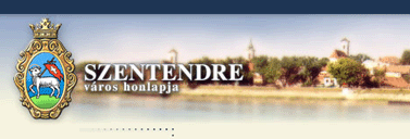 Szentendre város honlapja